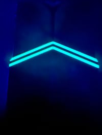 Image 5 of Mammoth Tusk & Carbon Carbon GLOW Segmented Knife Scales 