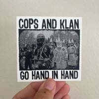 Image 2 of Cops & Klan Sticker