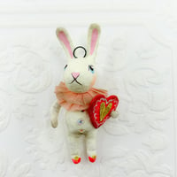 Image 2 of White Valentine Bunny I
