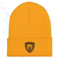 Image 3 of Badge Of Honor Beanie Yellow