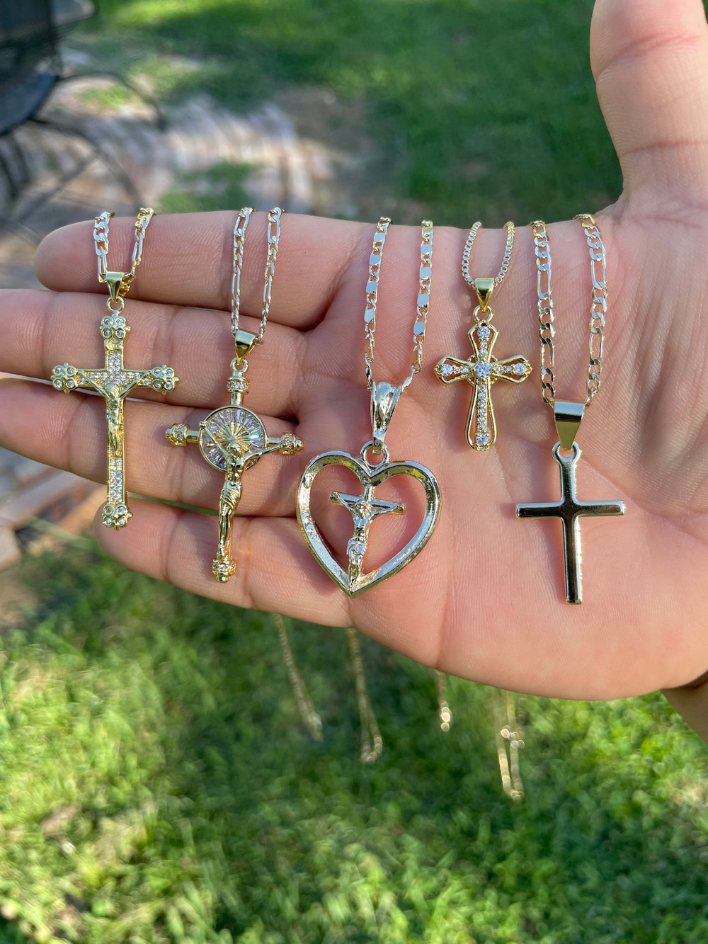 Cross necklaces