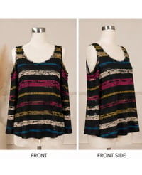 Image 1 of Large Ava James Open Shoulder top #920*8 (Gently Used)