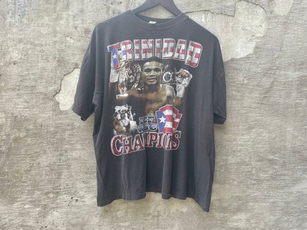 Image of Vintage Felix Trinidad Boxing Shirt | Boxing Tee