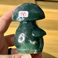 Image 2 of Moss Agate Mushroom (20B)