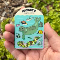 Image 2 of Hawai`i Marine Life 3” Sticker