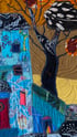 “On a windy day” - Autumn art quilt Image 8