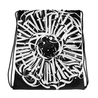 Image 2 of Beauty Is From Within You Calligraphy Drawstring bag