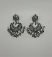 Image 1 of Flat vintage Jhumka 