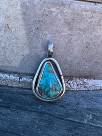 Image 1 of King’s Manassa Turquoise Pendant