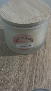 Image 1 of Lemon Pound Cake 14 ounce 3 wick candle