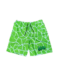 LGM Striped Shorts - Green 