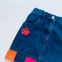 Image 1 of Denim skirt Mothercare size 5-6 years 