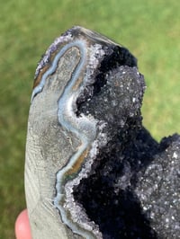 Image 20 of Druzy Amethyst Base Cut #1216