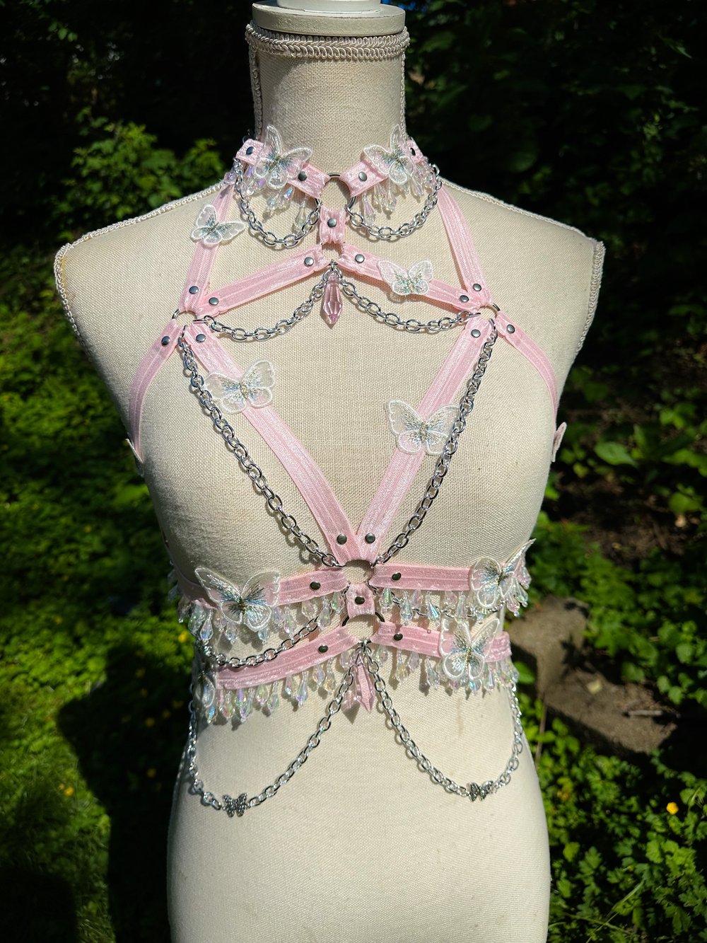 Elastic Butterfly Harness #12