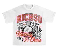 Image 1 of Victory Is Ours Tee (w/red)