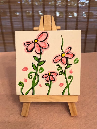 Image of Mini Canvas Painting 