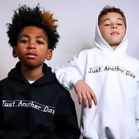Image 2 of Youth Just Another Day Crossword Hoodie