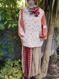 Image 8 of FESTIE Kantha Hoodie with pocket -