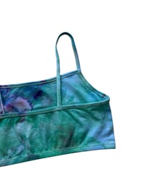 Image 5 of L/XL (40) Bralette in Mermaid Watercolor Ice Dye