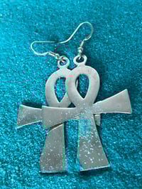 Image 1 of Life Large Earrings (925 Sterling Silver)