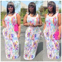 Dreamy maxi dress with pockets 
