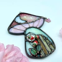 Image 3 of Midnight Strawberry Mushie Suncatcher