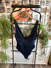 Image 1 of H & M navy swimsuit /bodysuut