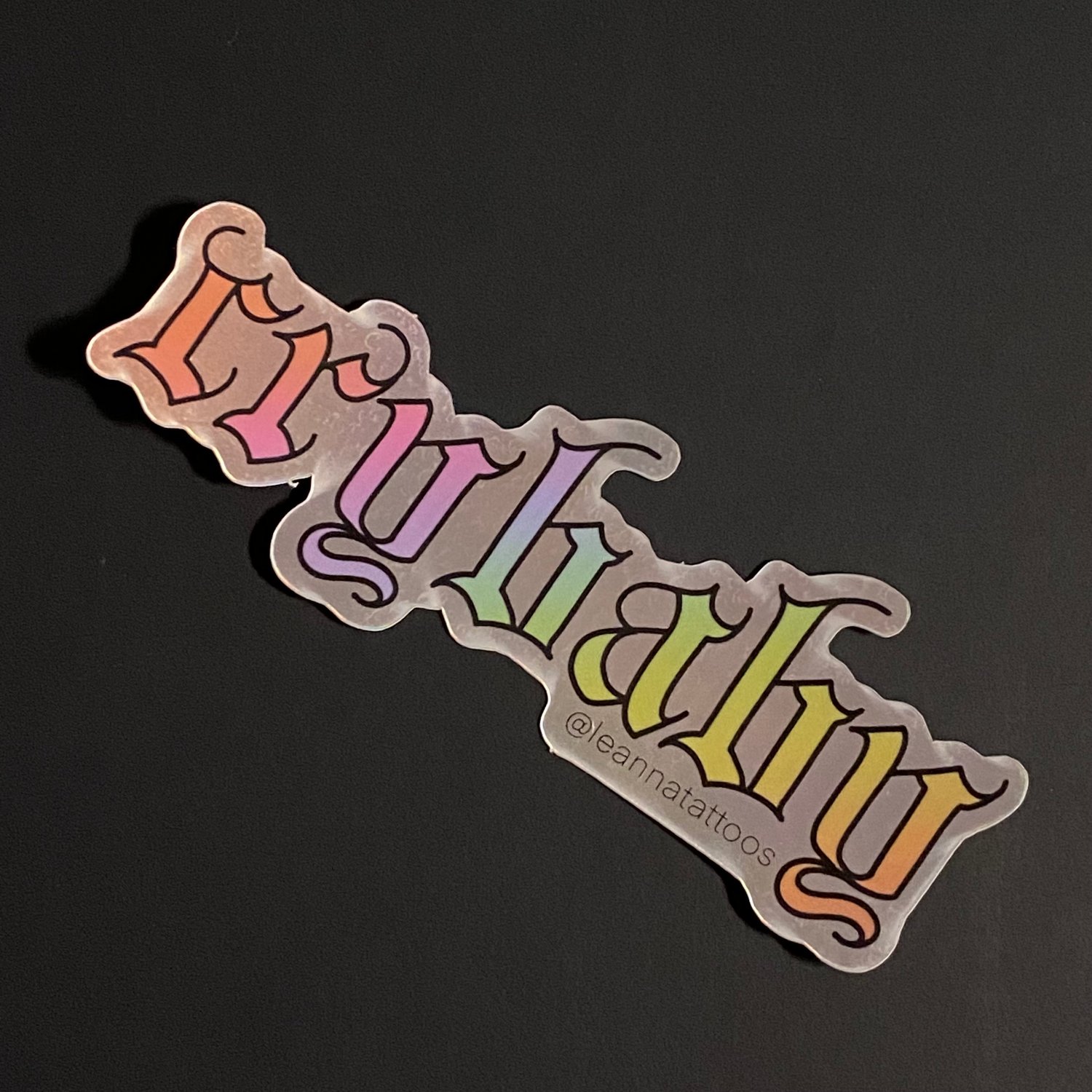 Image of crybaby sticker