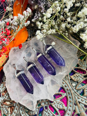 Image of Amethyst Point Pendant 