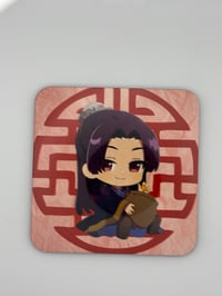 Image 3 of ✨ Set de 4 Dessous de Verre – “Les Carnets de l’Apothicaire” 🍵🌸