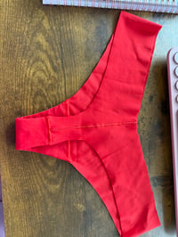 Image 1 of Red Thong