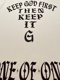 Image 4 of KEEP GOD FIRST-CREAM