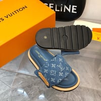 Image 11 of LV Pillow Denim Slides