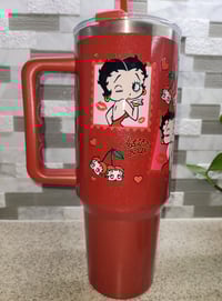 Image 1 of 40oz Betty Boop Tumbler