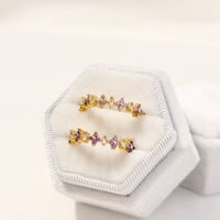 Image 3 of Purple Clover Ring 