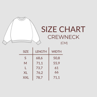 Image 3 of „Day off“ Crewneck light blue unisex