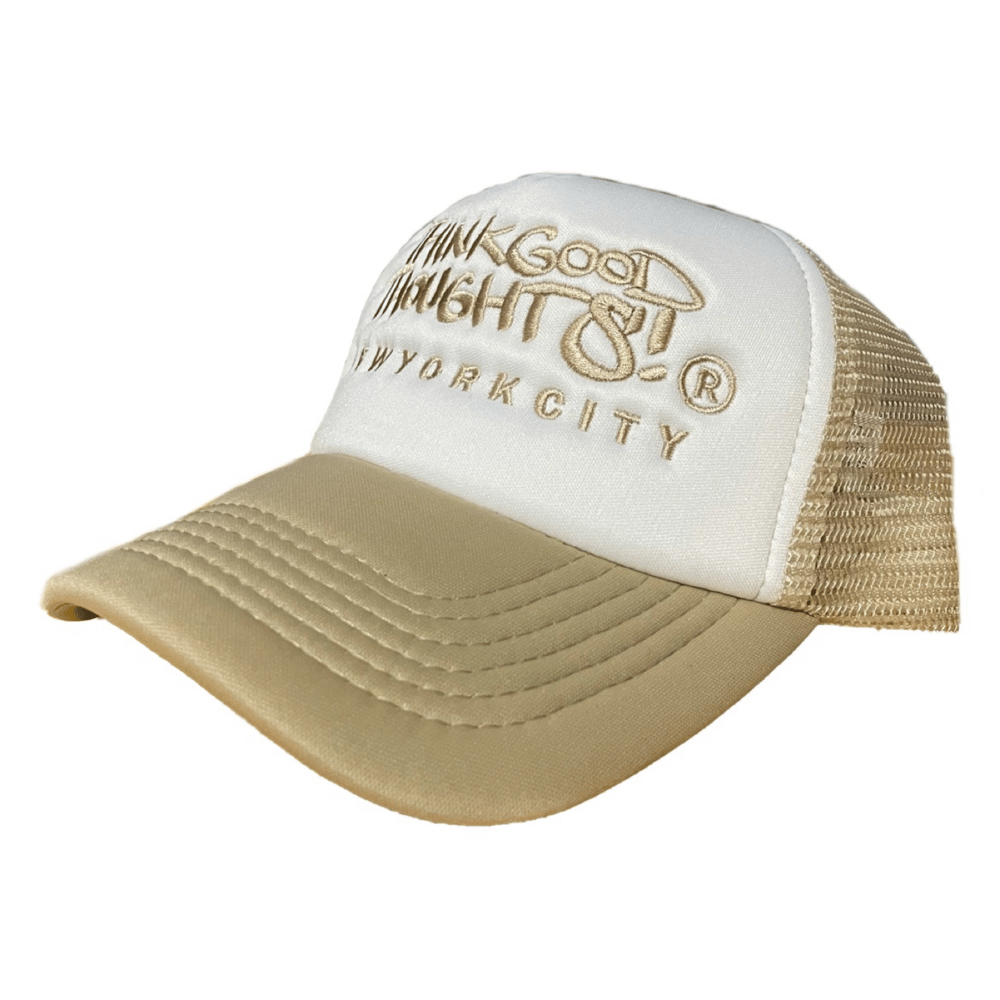 Image of Original Logo Trucker Hat - Tan