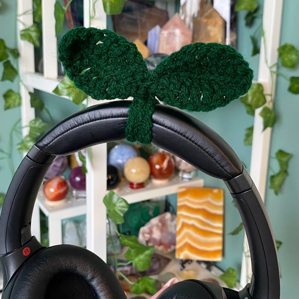 Image of Crochet Headphone Sprout