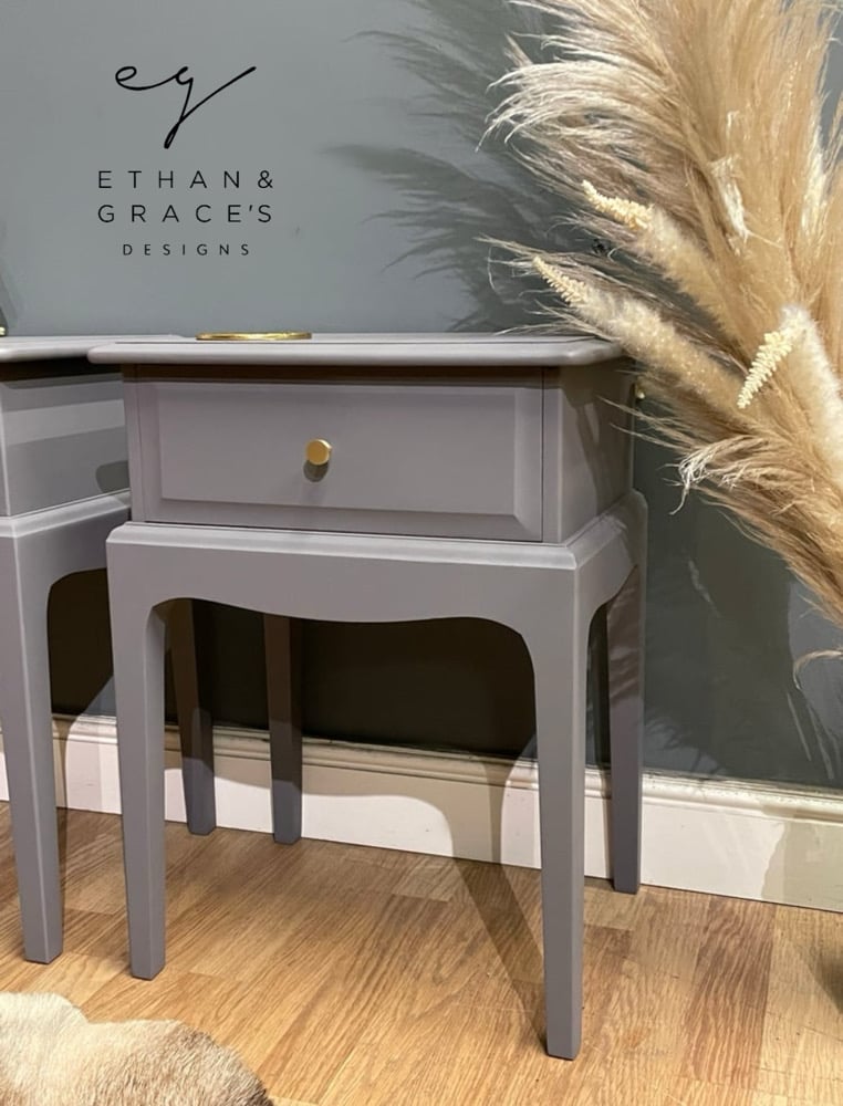 Image of stag leggy bedside tables 