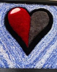 Image 4 of “Half a heart left” 3D wall art