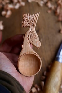 Image 2 of Long Tailed tit in the Hawthorn Tree- Coffee Scoop 