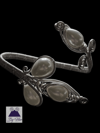 Image 2 of Pearl Herringbone 1 Cuff