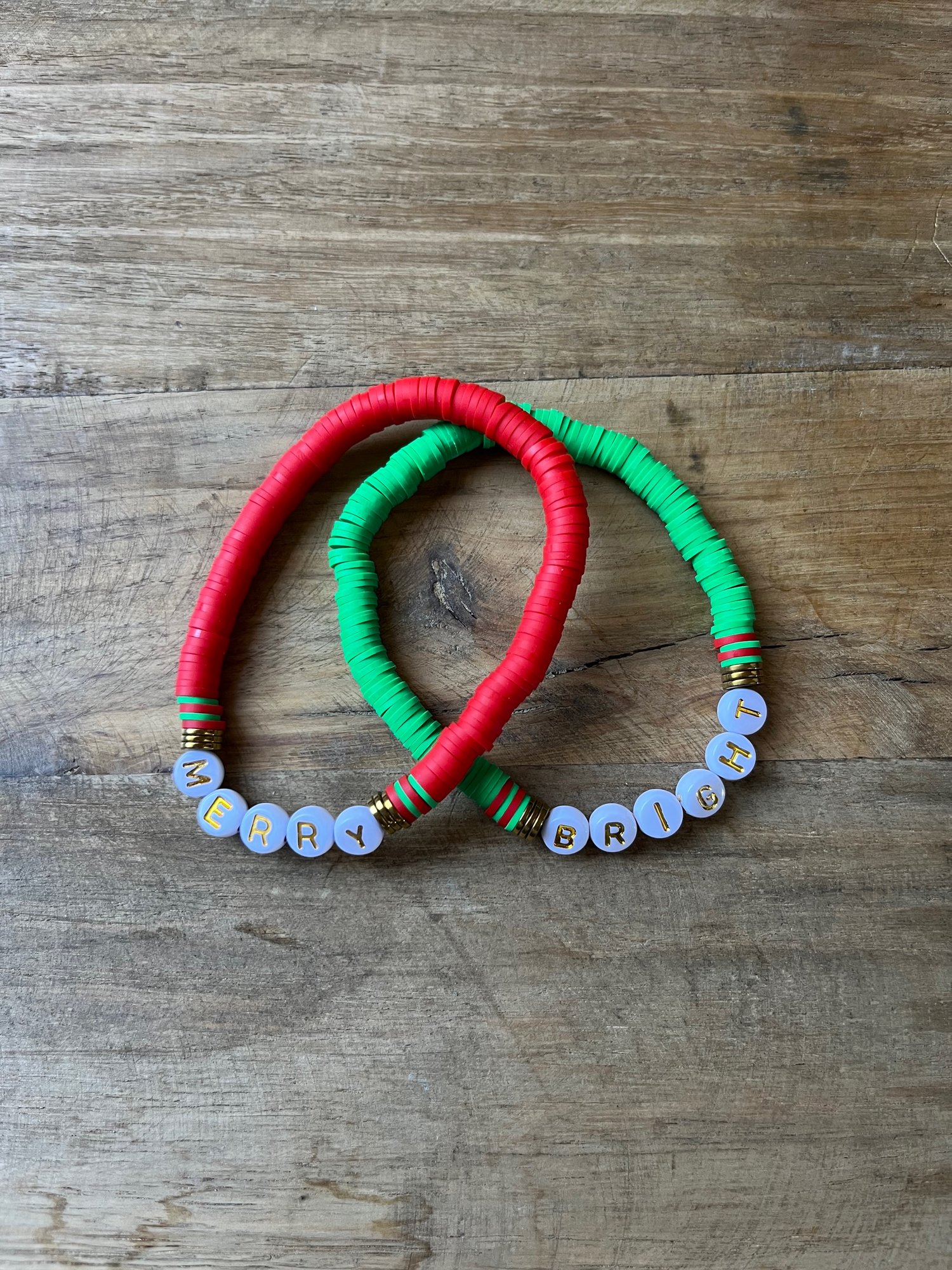 Image of Red & Bright Green Merry Bright Set