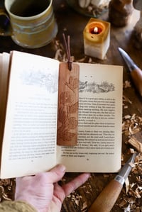Image 4 of Butterfly And Wild Rose Book Mark 