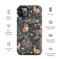 Image 7 of Woodland Creatures Boho Cottagecore Nature Inspired Cute Tough Case for iPhone®