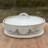 Image 1 of Oval lidded dish, Naval College