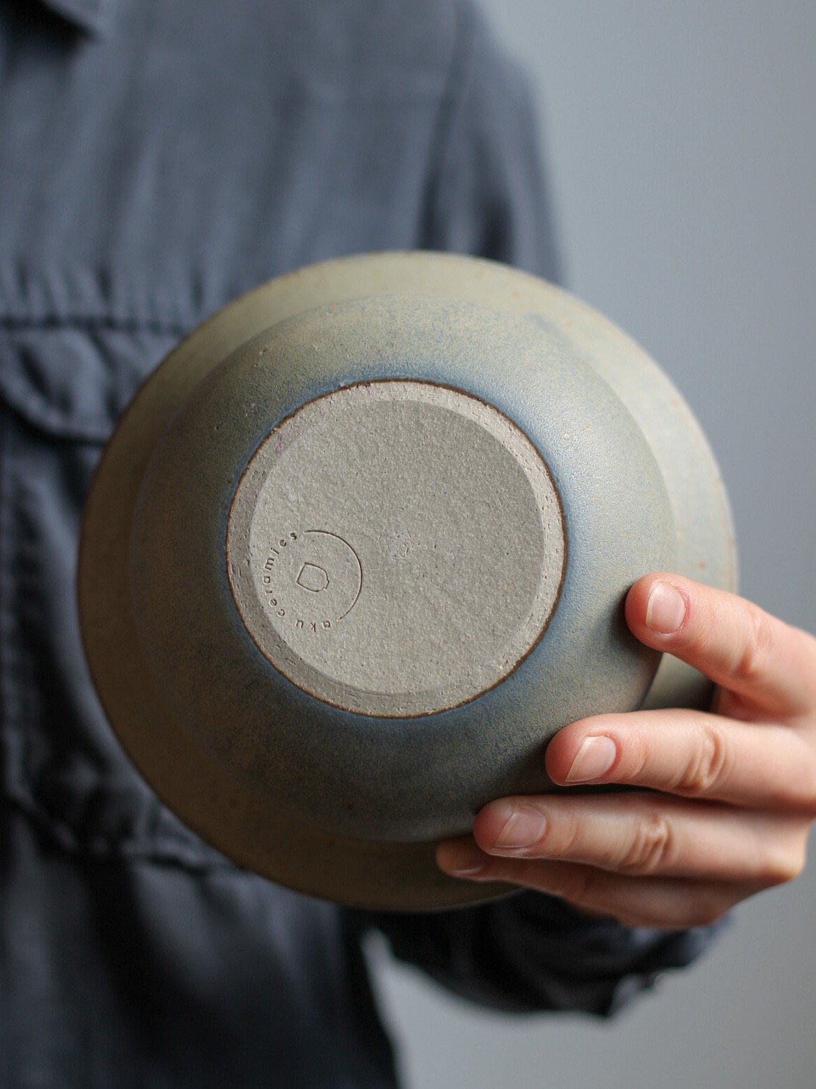 Image of mushroom shaped bowl in loch