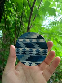Image 2 of Blue Weaving Sticker