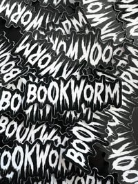 Image 2 of Bookworm sticker