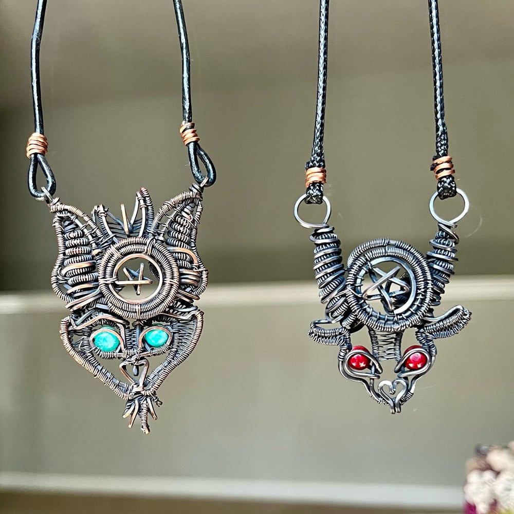 Image of Divine Duality Necklaces